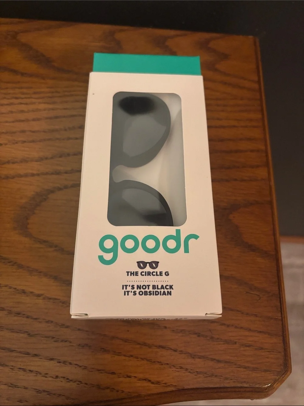 goodr The Circle G Sunglasses - Obsidian Black